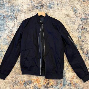 ASOS Navy Bomber Jacket, XXS/36